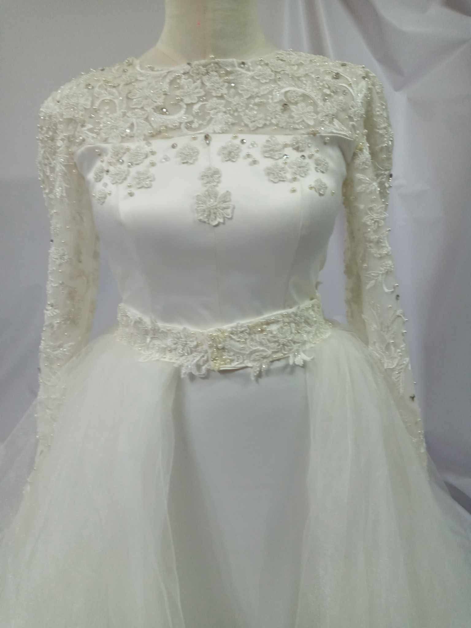 فستان زفاف مكون من قطعتين - 2