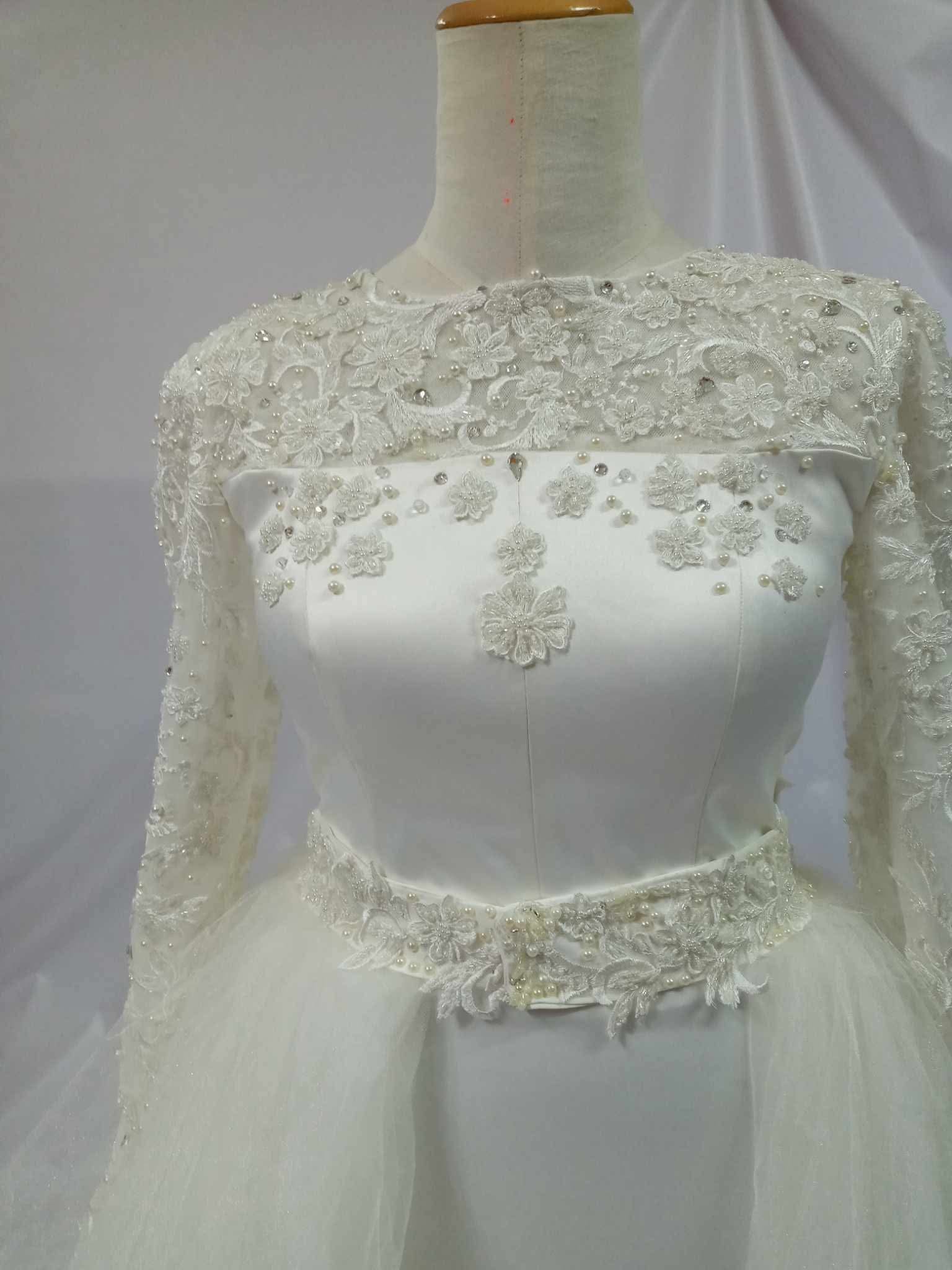 فستان زفاف مكون من قطعتين - 3