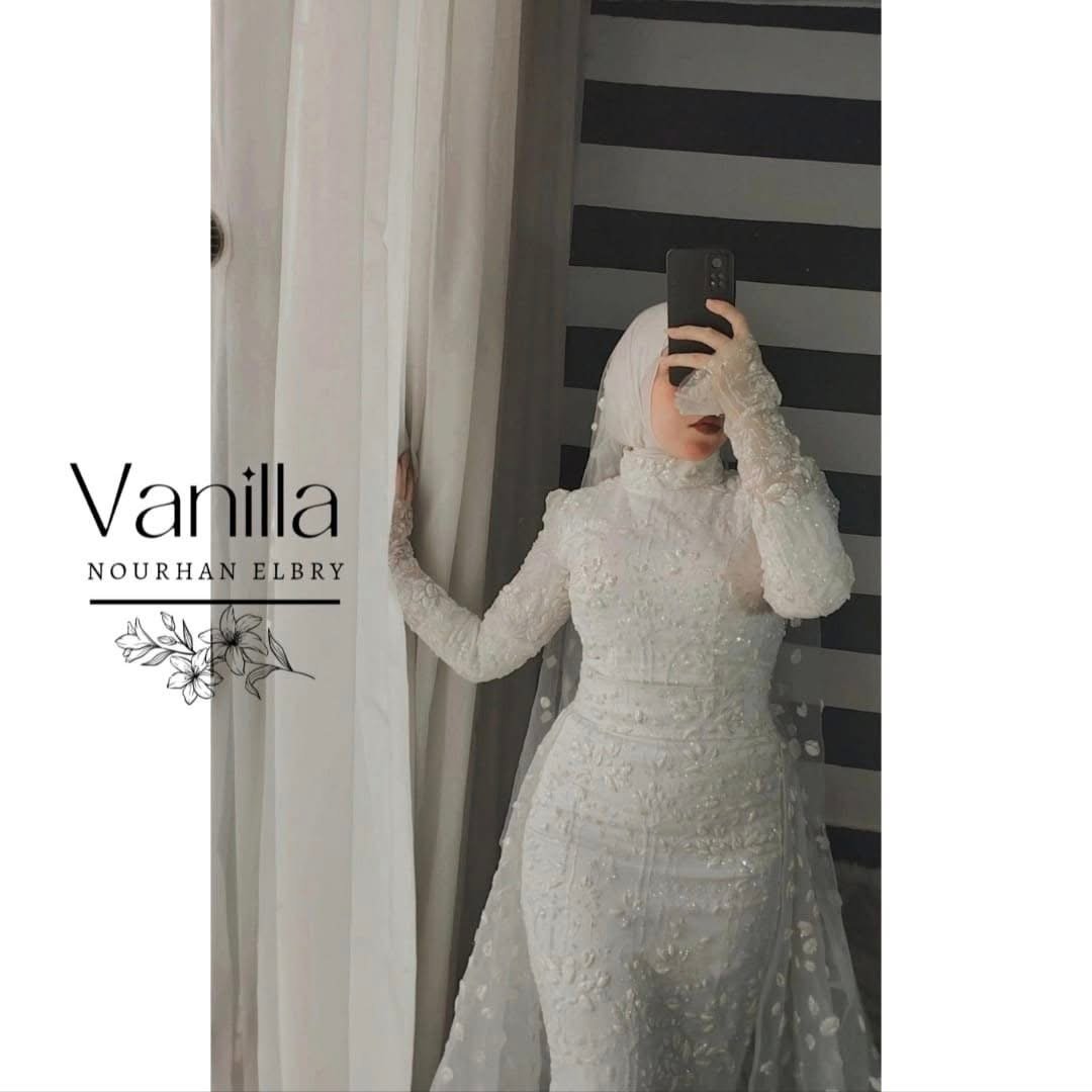 فستان زفاف أوف وايت - 5