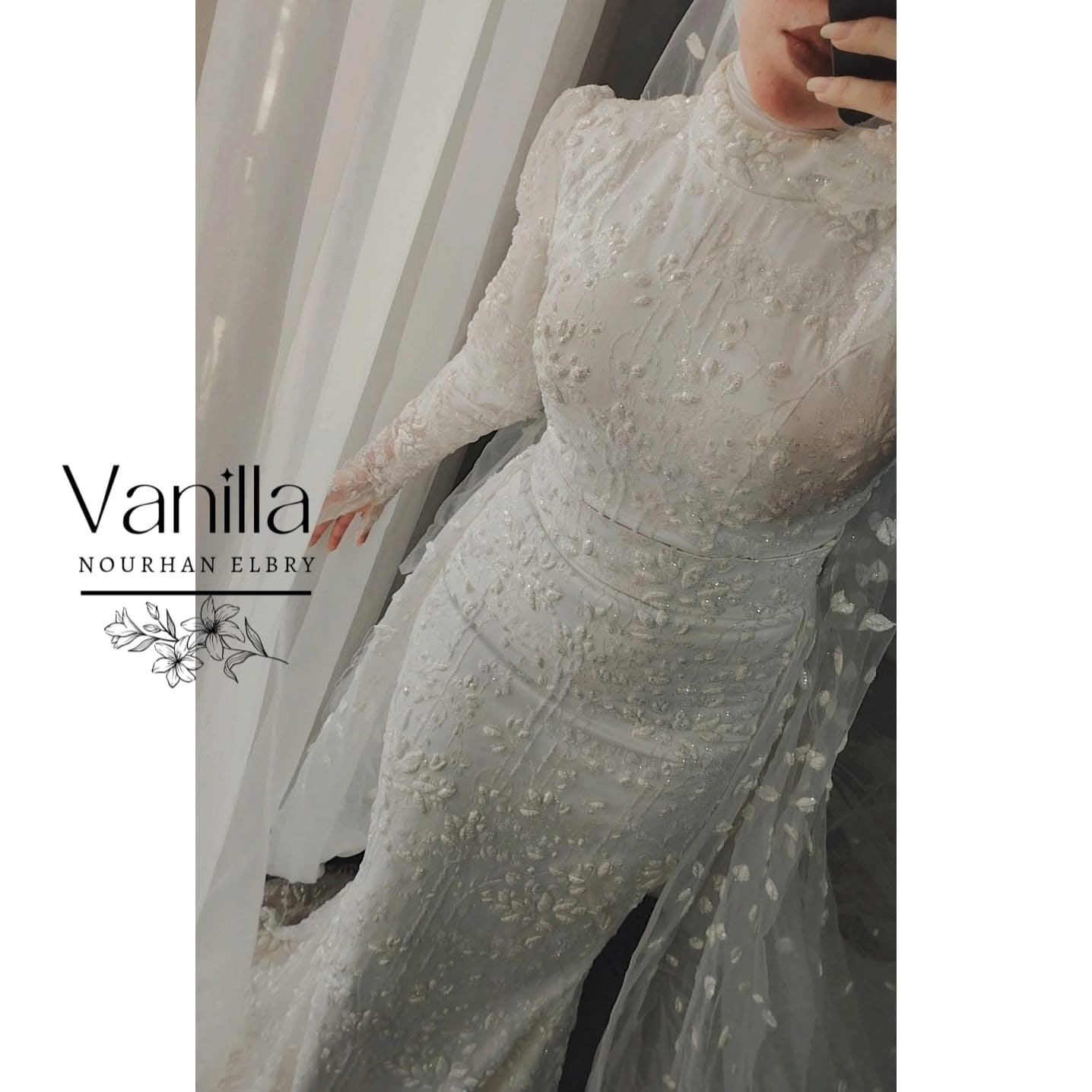 فستان زفاف أوف وايت - 2