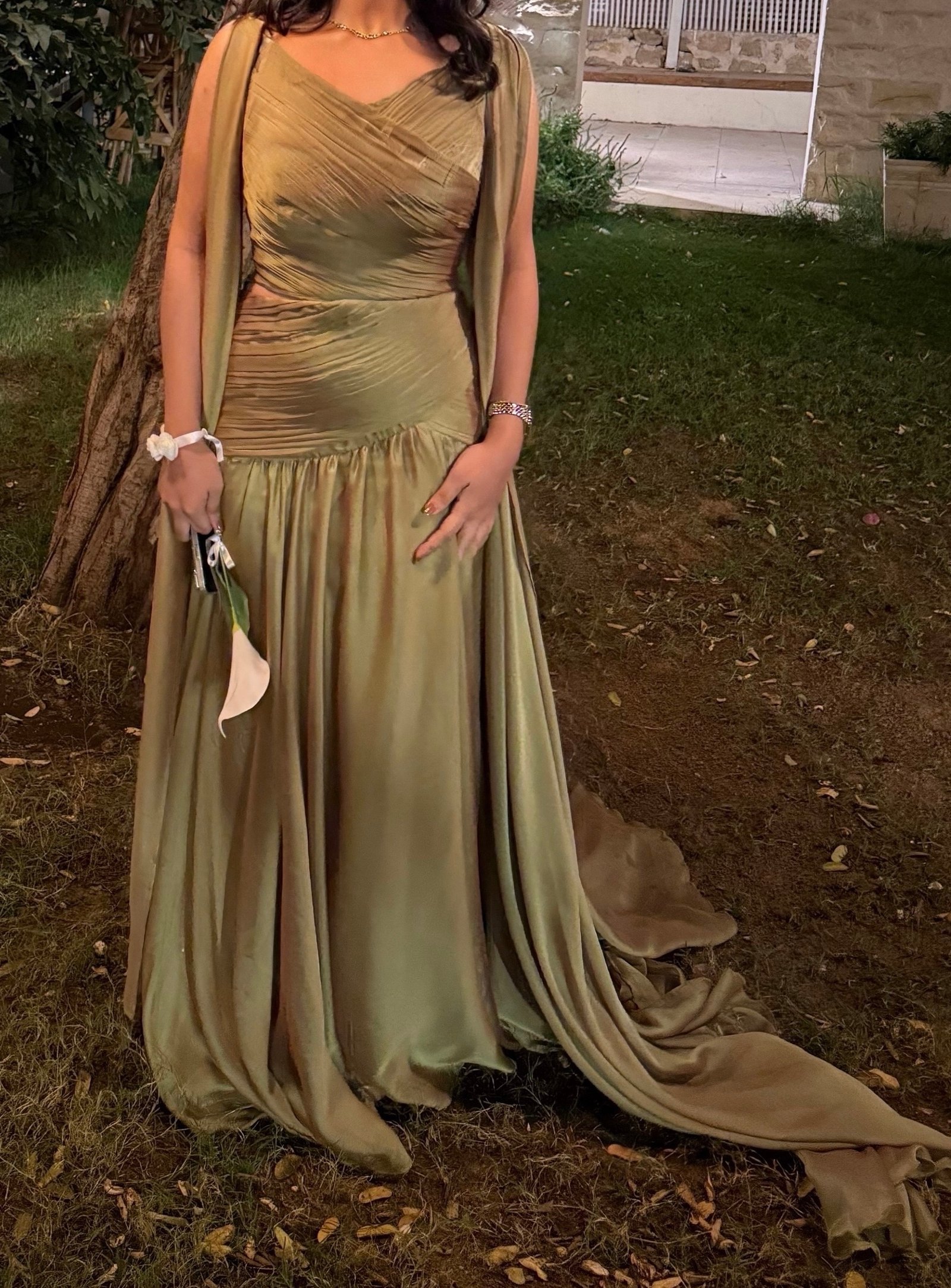 فستان تركي مصنوع يدوياً