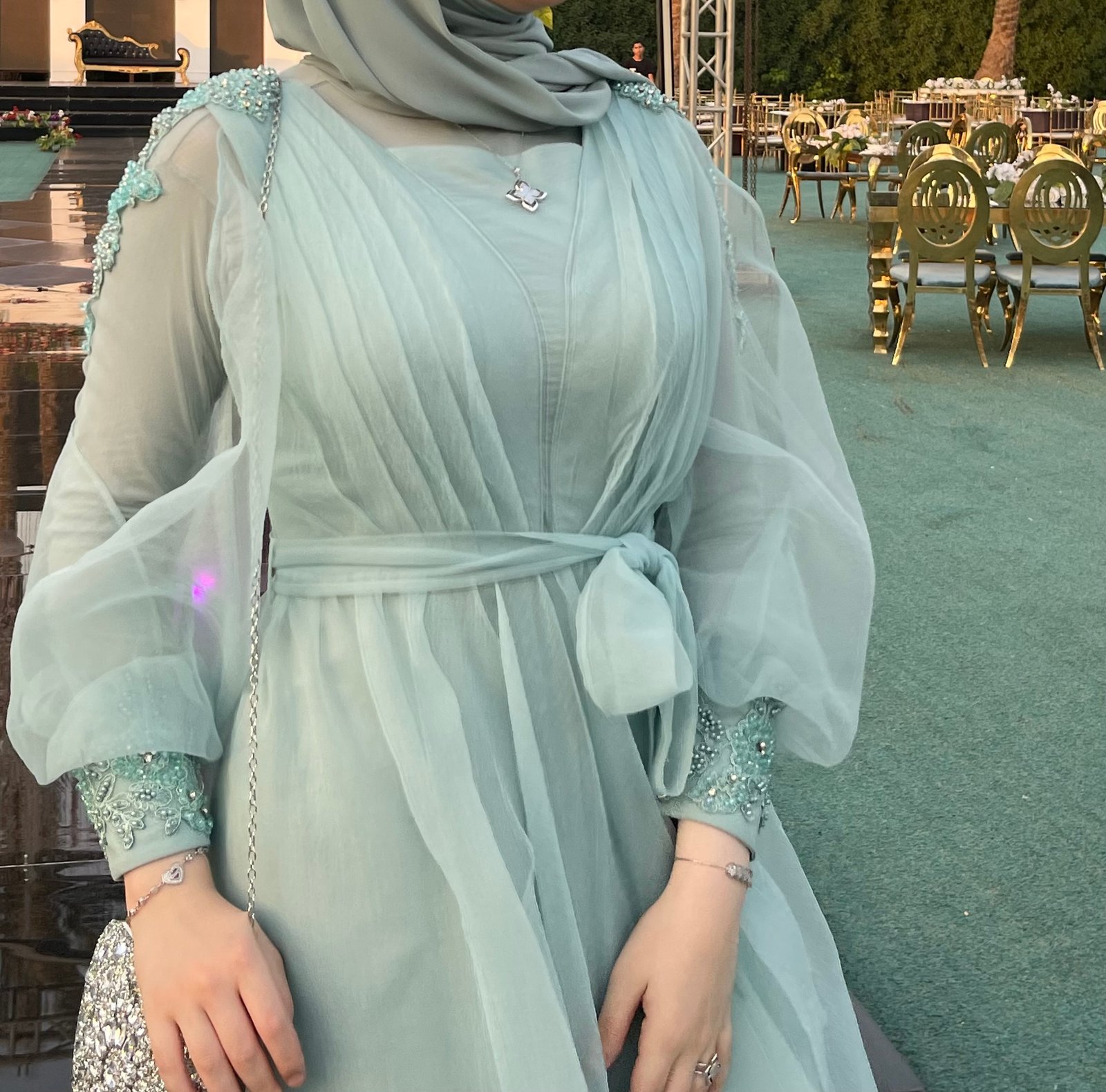 فستان سواريه كويتي مينت جرين - 3