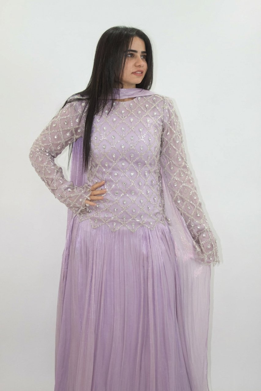 فستان لافندر هاند ميد - 2